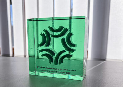 zöld Kiváló kamarai partnerségért díj