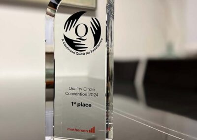 kristály üveg díj