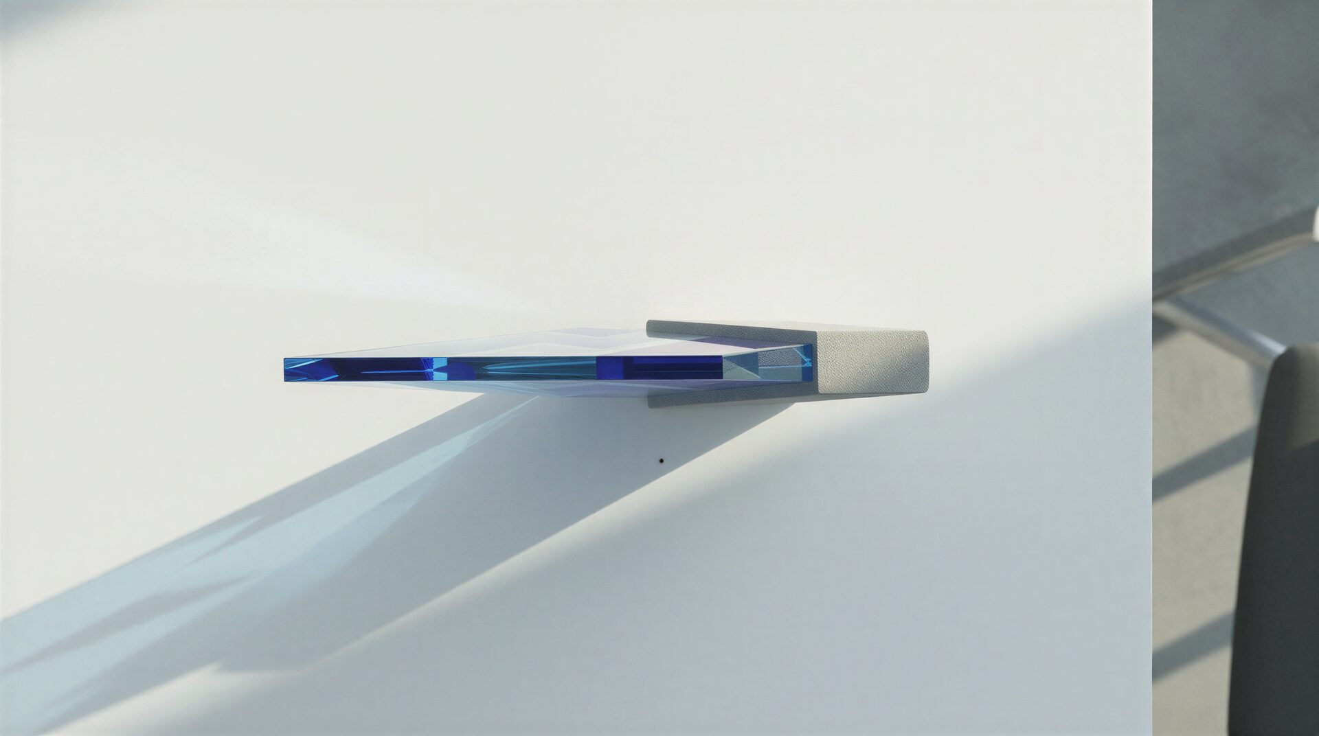 egyedi üveg díj különleges optikai tulajdonsággal